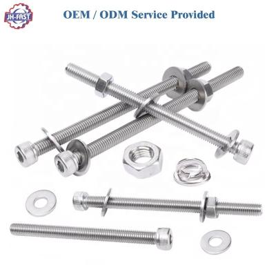 ZINC Finish High Strength Hexagon Socket Head Cap Screws DIN912 304 Allen Key Bolt Screw
