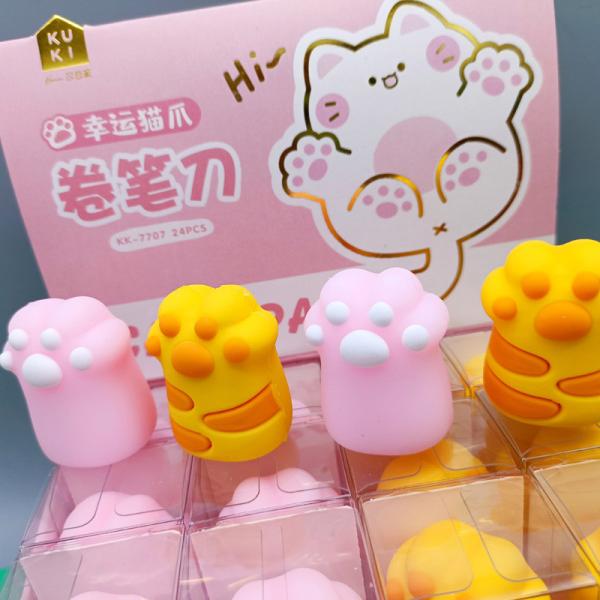 OEM принимается Penda Маленький Panda ручной карандаш острей для школьных канцелярских товаров