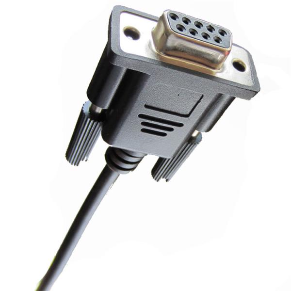 Gev187 Leica Survey Accessories Y Type Cable 6.5ft Serial 9 Pin Rs232