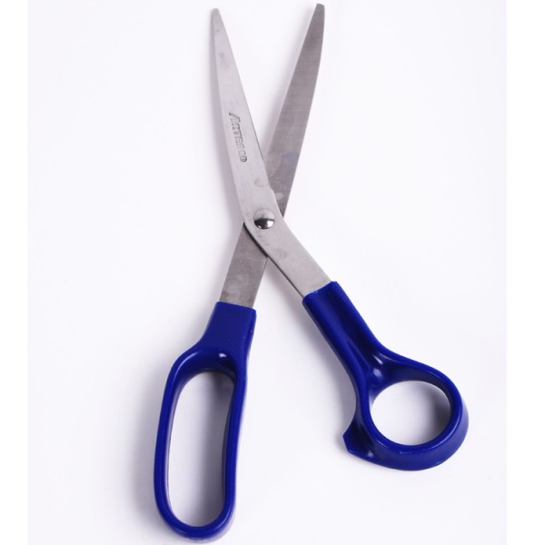 office multipurpose scissors plastic handle and carbon steel scissor