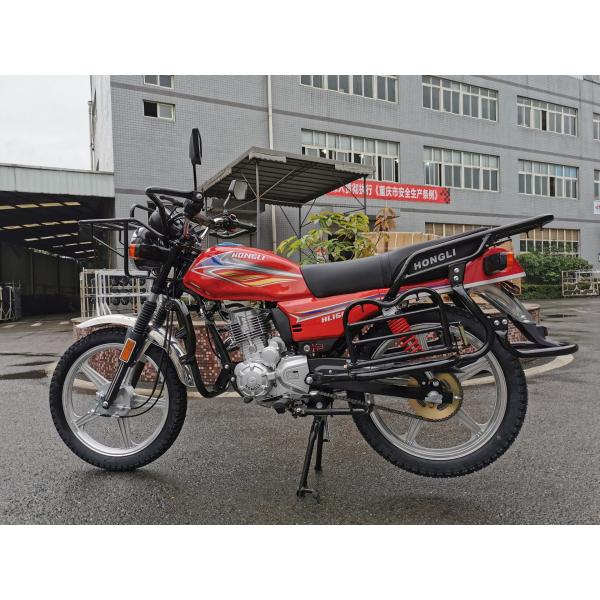 Red Color 125cc 150cc  Street Bike Motorcycle High Ground Clearance