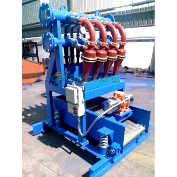 API standard mud desilter Desilterador de alta resistência Equipamento de fluidos de perfuração de controlo sólido de hidrociclone