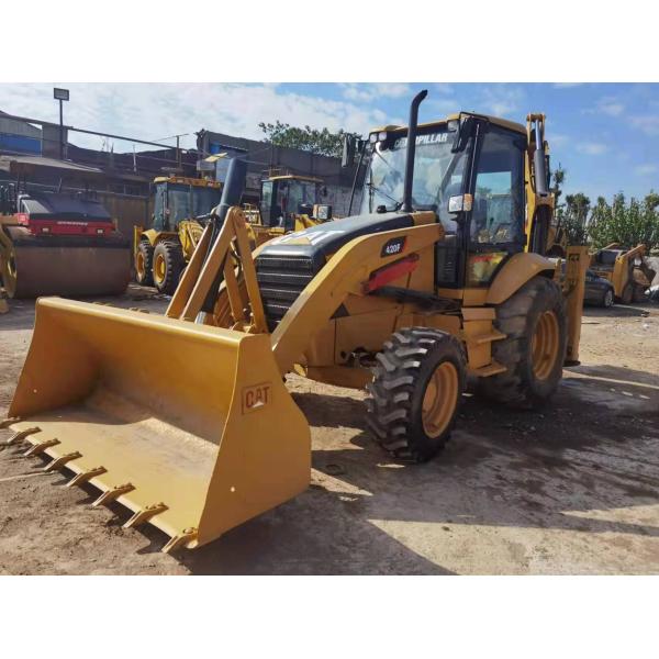Original Paint 9TON Japan EPA Engine Hydraulic Backhoe Loader Caterpillar 420F CAT420F
