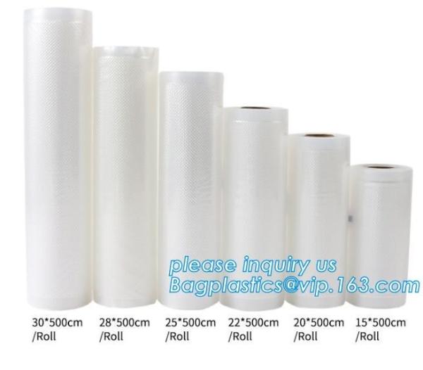 Large 11 x 50' Commercial Grade Vacuum Sealer Food Saver Storage Roll Bags, Vacuum Bag packaging snack/plastic food gra