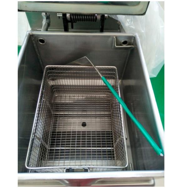 Hotel Commercial Gas Pressure Fried Chicken Fryer 25L Oil Filter