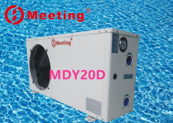 MDY20D 9KW Air Source Swimming Pool Water Heater Heat Pump Starts With Water Pump