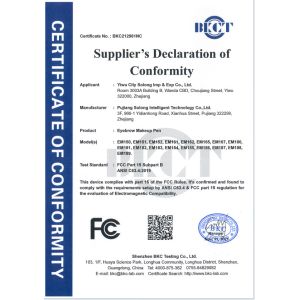 Hangzhou Solong Technology Co.,Ltd. Certifications