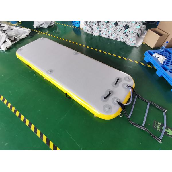 Изготовленная на заказ ткань стежком падения плавая раздувной док 3m патио 4m 5m 6m для маленького глотка и удить заплыва