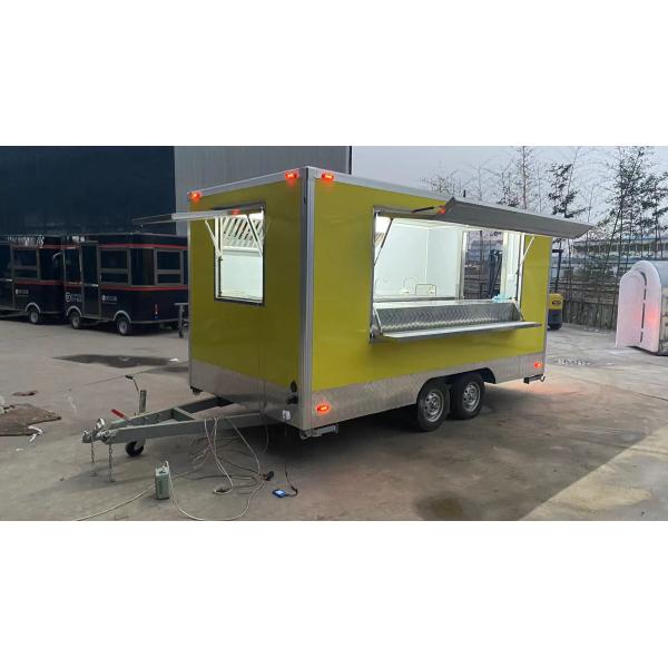 Мультифункциональный квадратный кухонный трейлер для хот-догов, сэндвичей и пиццы