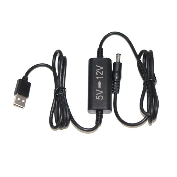 5Vから12V DC-DC ステップアップ変換ケーブル USB電源