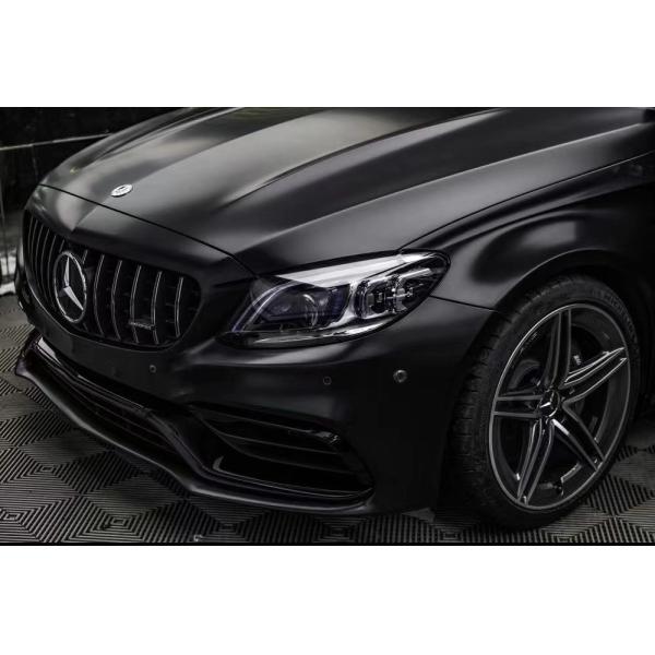 TPU negro mate TPH Película de protección de pintura de automóviles 7.5mil Autocuración