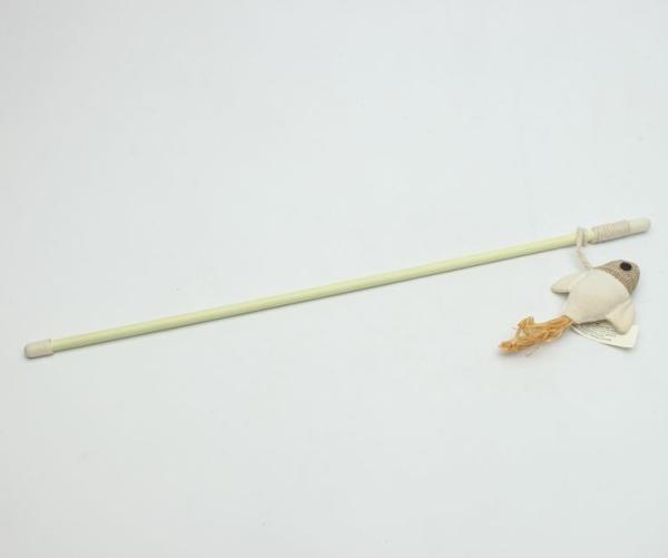 Luxury Cheap cat toy stick fish cat toy chicken pet toy