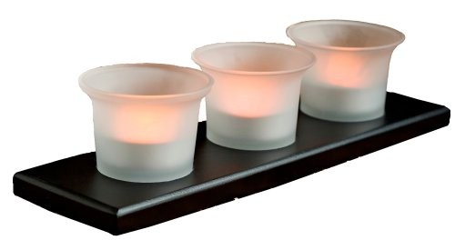 Frosted Glass Votive Candle Holders