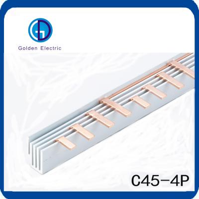 C45 Tipo Cobre Elétrico Barras de travagem Cobre Vermelho e PVC resistente ao fogo Detalhes do material
