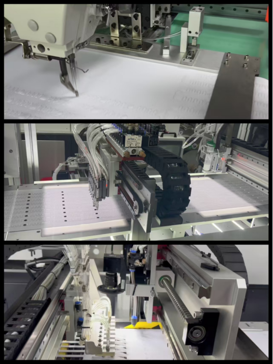 High Speed Automatic Textile RFID Laundry Tag Production Line YLRP-2000