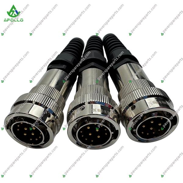 Résistance à la température Pièces de rechange pour paveur Apollo Antirouille Connecteur baïonnette 12 broches