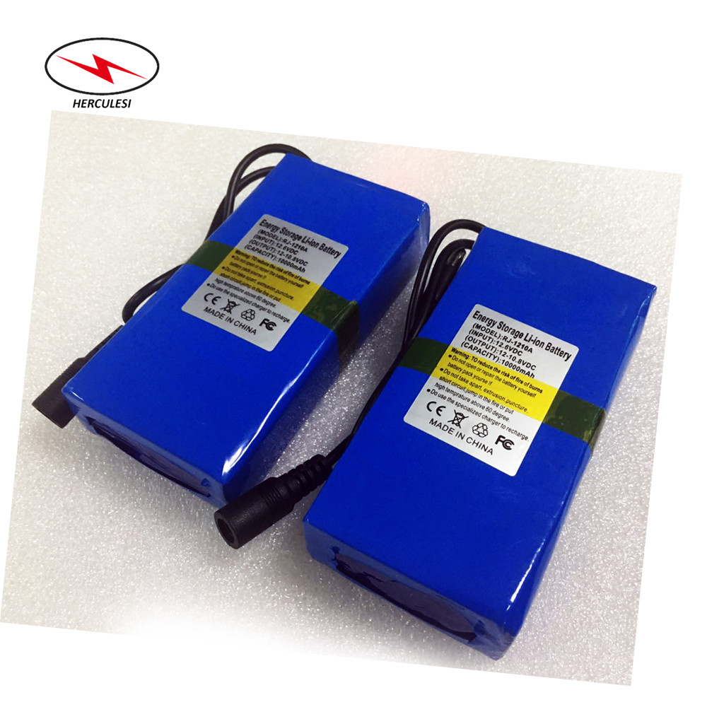 Литий-ионный аккумулятор 10Ah Lipo 9800mAh полимера для камеры CCTV
