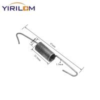 Manufacturers Customize 10cm Length Steel Tension Spring For Sofa