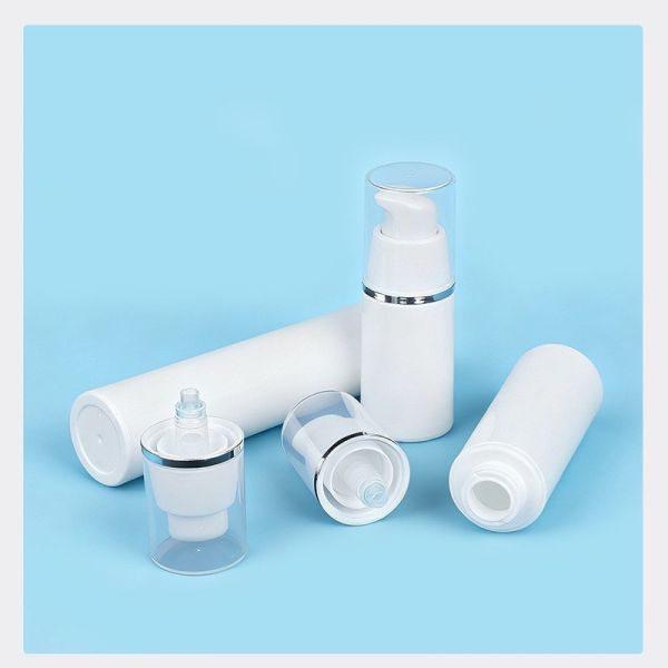 Wholesale 15ml 30ml 50ml Airless Pump Bottles for Skincare with OEM ODM Customization in Food Grade PP