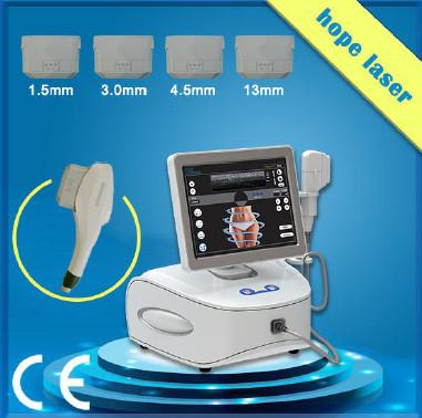 Professional Facial Hifu Machine 15 Inch Big Color Touch Screen