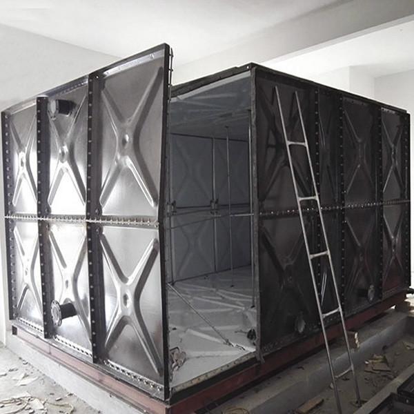 Tanque de água modular da anti corrosão, tanques de armazenamento de aço aparafusados esmalte de 2 - 4 milímetros