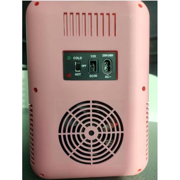 White 8 Liter 48 Watt  Small Refrigerator For Car 12V