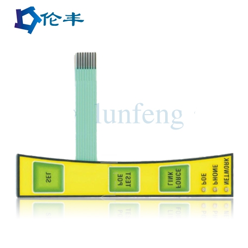 3M Metal Dome Membrane Switch Keypad Embossed Tactile Button PET PC PVC