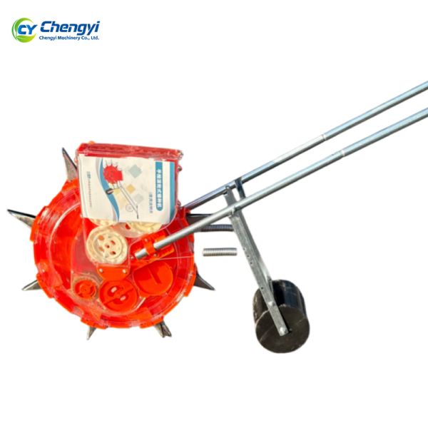 Push Seeder Manual Grain Drill for Soybean Field High Capacity