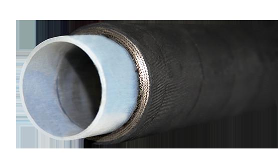 Mangueira do óleo bruto de PTFE que transporta a mangueira composta do transporte do produto químico da sução