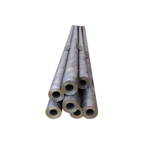 Welded Round Black Mild Steel Pipe DIN 1.0425 cold drawn seamless carbon steel tube