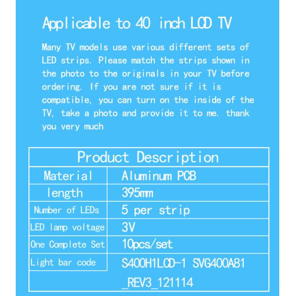 Sony KLV-40R470 KLV-40R470A KLV-40R479 KLV-40R476 KDL-40R450A