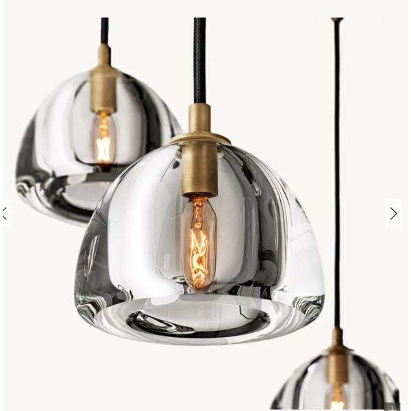 Специально изготовленный люстра для столового стола с никелевой/медной/бронзовой отделкой