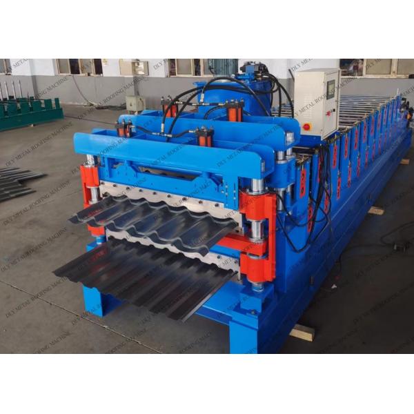 Автоматический крен листа Gi 75mm 1250mm формируя управление Plc машины