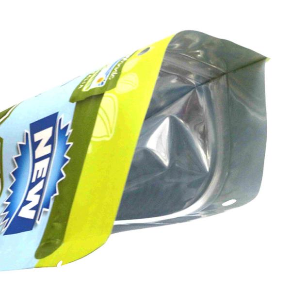 Покрытая алюминием пластмасса фольги стоит вверх мешок молнии для порошка протеина