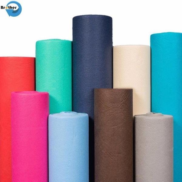 Spot wholesale color spunbonded non-woven bags with fabric waterproof pp color spunbonded non-woven