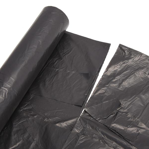 38X50 Saco de Lixo Preto Mil Dobrado Individualmente Hdpe Saco de Lixo de Plástico para Compras B2B