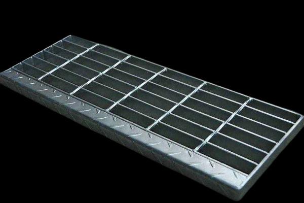 T3 Steel Grate Stair Treads Hot Dip Galvanized Grating Steps