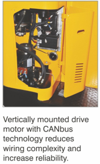 Narrow Aisle Fork Reach Truck Forklift 1.5 Ton Capacity Seated Type Single Scissor