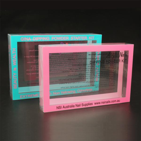 Wholesale Plastic Box Foldable Printing PET PVC Packaging Box