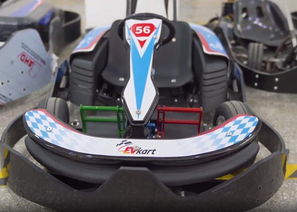 Outdoor 3500RPM Kids Electric Go Karts 2.54Nm Motorized Go Kart