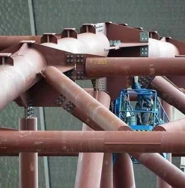 ISO 9001 Certified H Section Steel Structure Bridges Snow Resistant