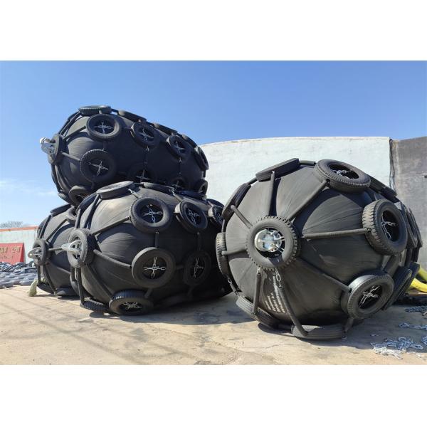 Flexible Pneumatic Rubber Fender For STS / STD / Ship To Ship And Ship To Dock