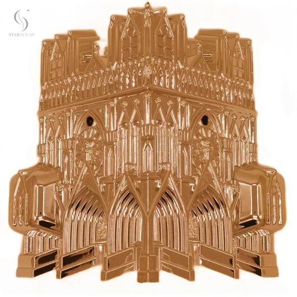 Electroplated Bronze ABS New Design Coffin Corner Coffin Accessories 28#