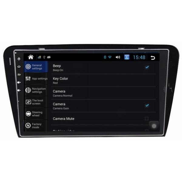 Ouchuangbo GPS sat navi head unit VW Bora 2013 support 4 core canbus AUX USB