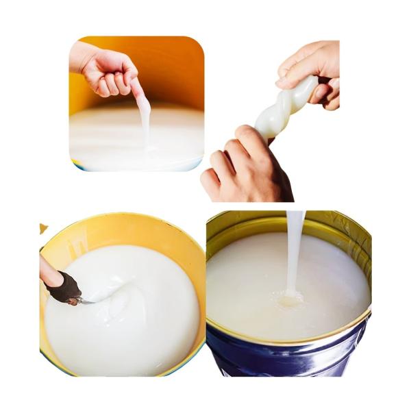 Bulk RTV2 Platinum Silicone Rubber Liquid For Making Gypsum Concrete Crafts Mold