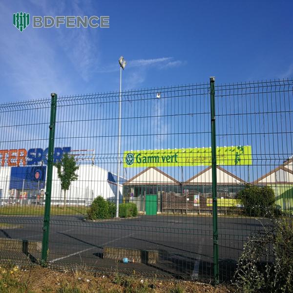 Car Dealership V Mesh Security Fencing Crash-proof