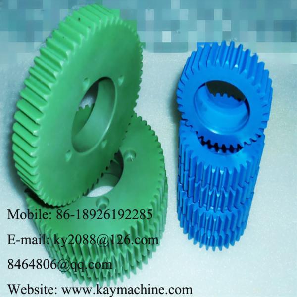 UHMW gears and sprockets PE1000 sprockets double plastic sprocket chain wheel for gravity conveyor roller  manufacturer
