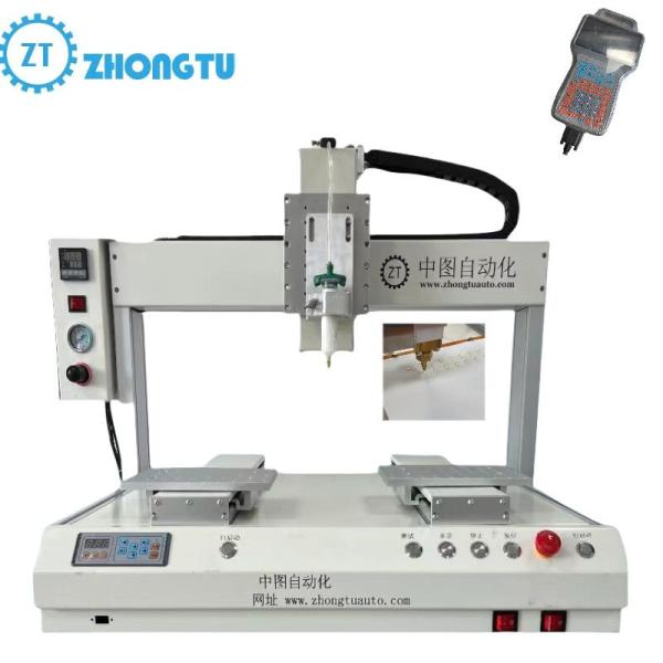 Système de distribution de pâte de soudure par robot CNC à trois axes avec écran LCD pour la distribution de colle liquide