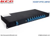 PDL optique Rackmount des 8 Manche de fibre de tableau de connexions de Demux CWDM bas