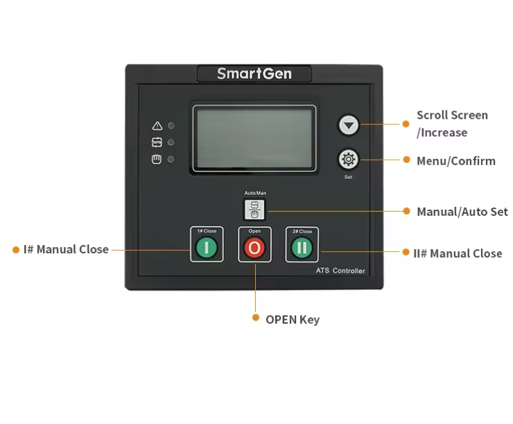 Original Brand New SmartGen Dual Power Automatic Transfer Controller HAT560NB Accessories for Generator Generator Control Module